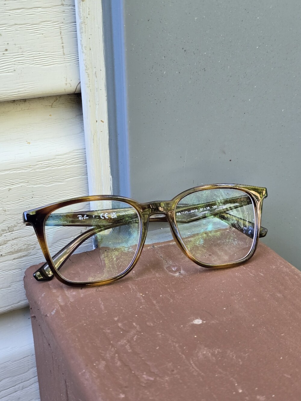 UNISEX RAY-BAN RB7177 2012 TORTOISE AUTHENTIC EYEGLASSES 51-18